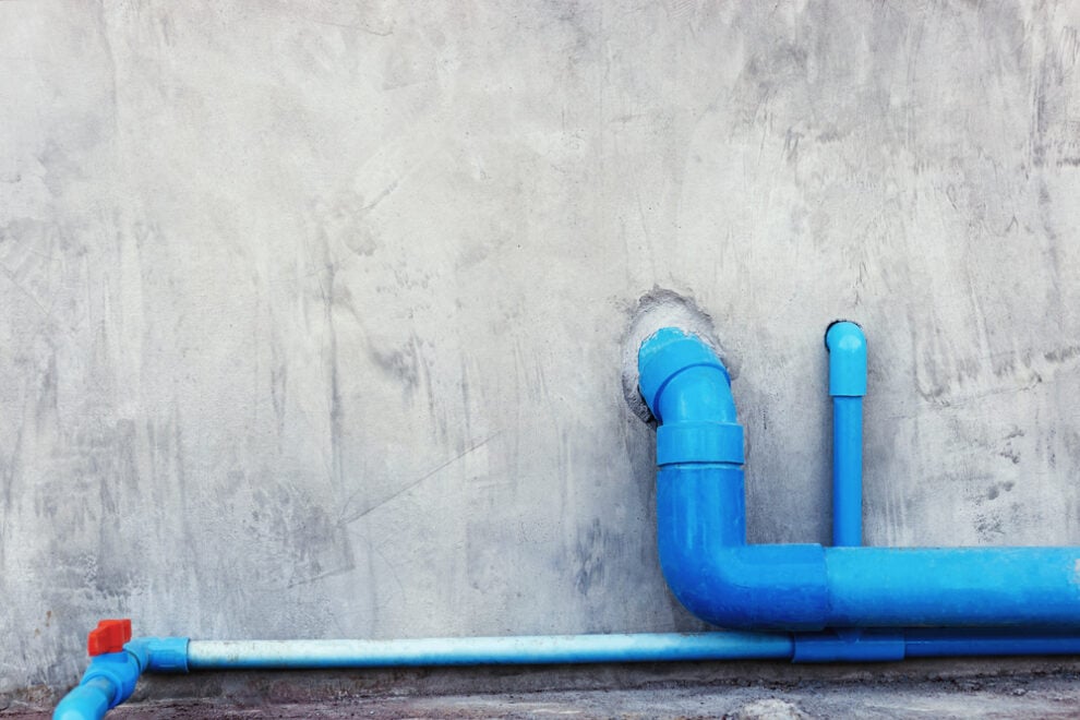 sewage pipes