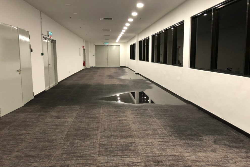 carpet water damage