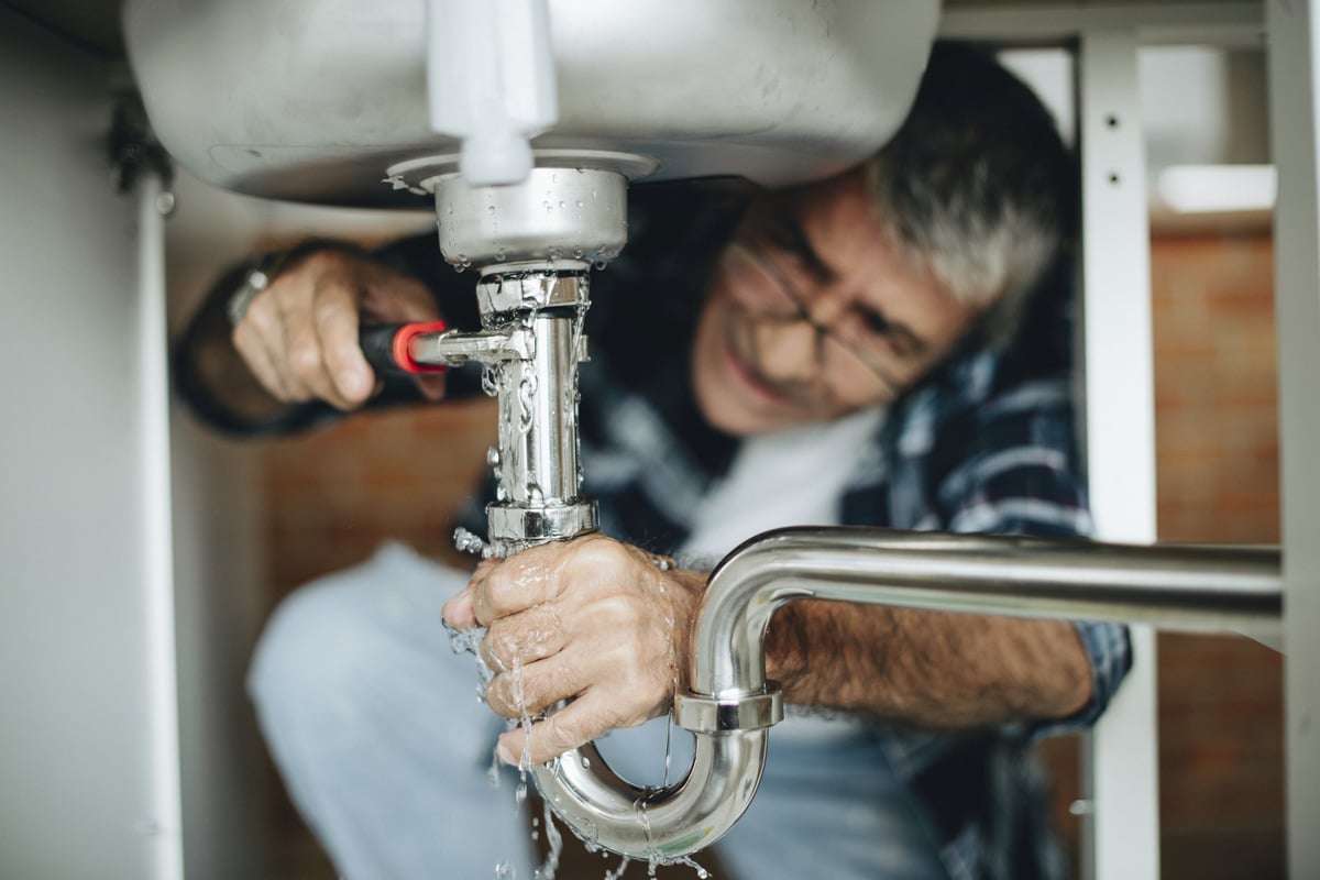 Kitchen Sink Leaking