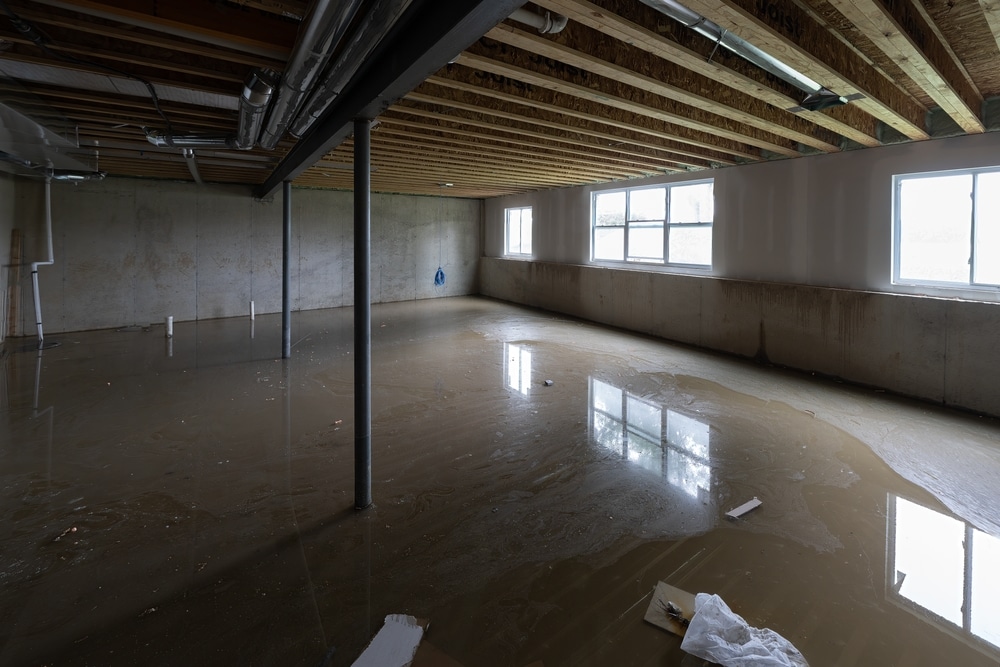 Sump,Pump,Failed,And,Basement,Has,Flooded,With,Water Categories of water damage
