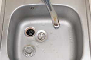 Kitchen sink leak