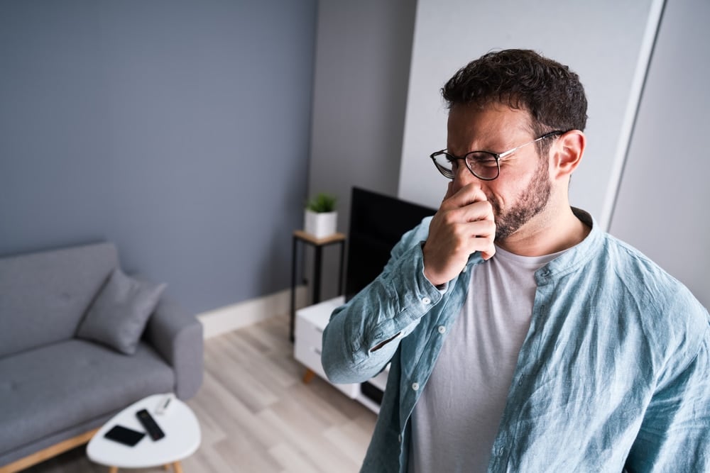 Sewer gas smell in house